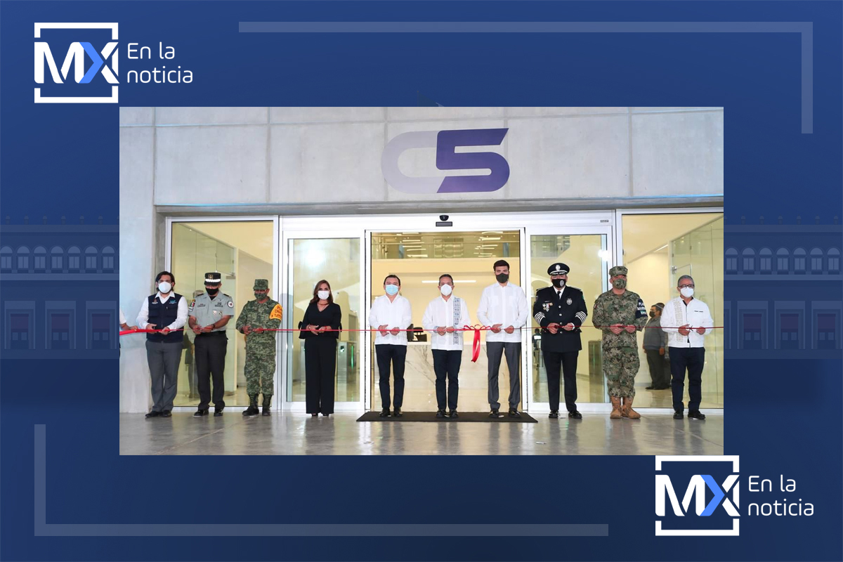 Inaugura el gobernador de Quintana Roo, Carlos Joaquín, el C5