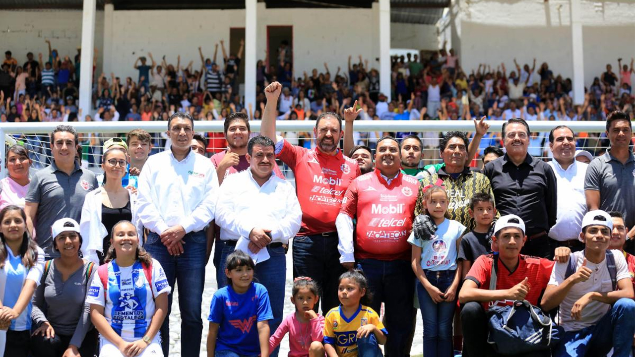Deja Tello importante infraestructura deportiva para Zacatecas