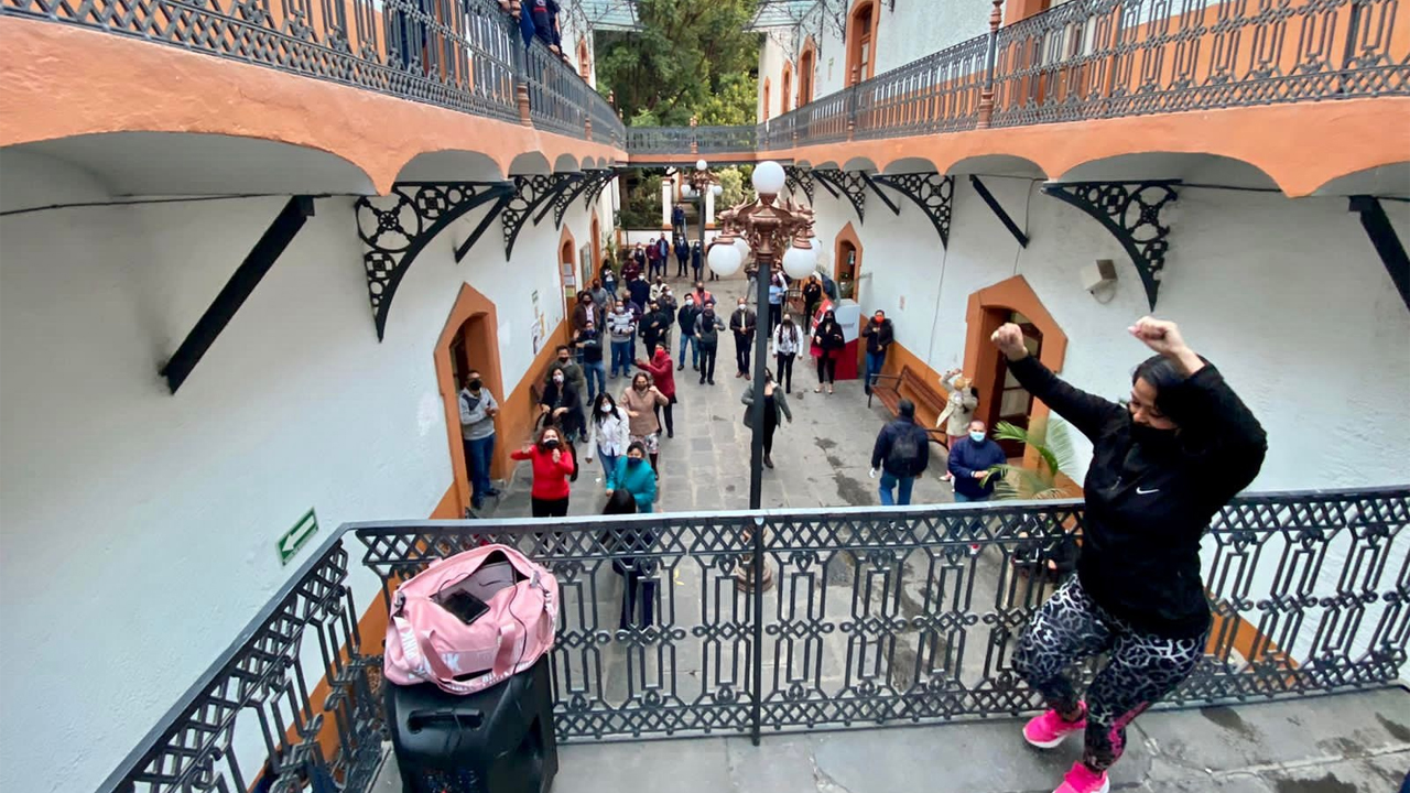 Con clase de zumba, fomenta Ayuntamiento de Tlaxcala la activación física