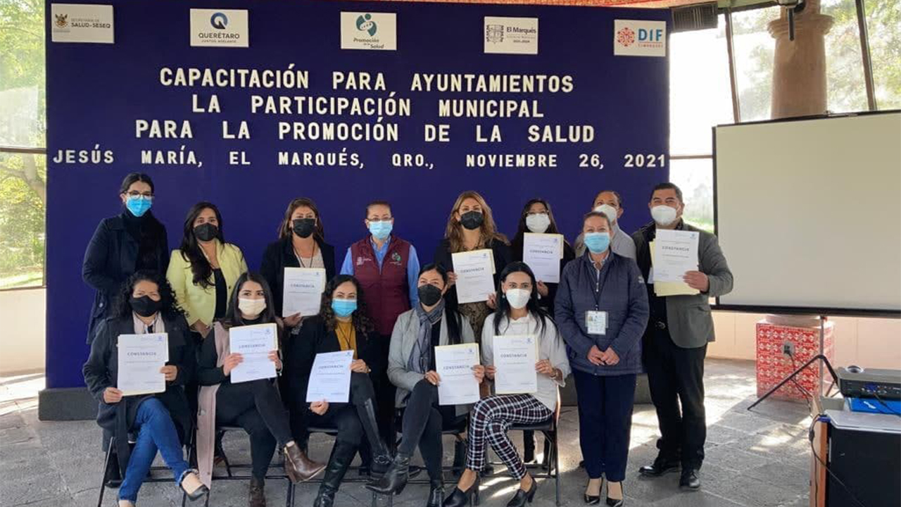 SESA capacita para la promoción de la salud a personal de cuatro municipios