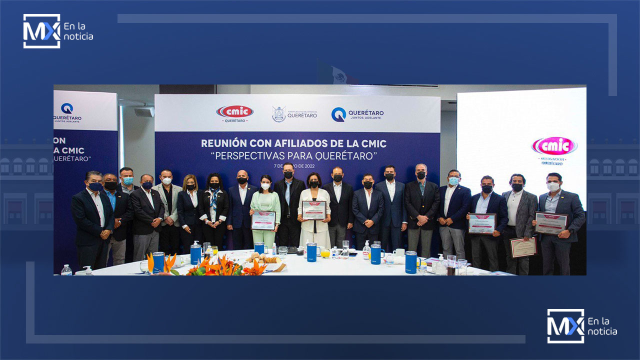 Junto con la CMIC, llevemos a Querétaro al siguiente nivel: Mauricio Kuri