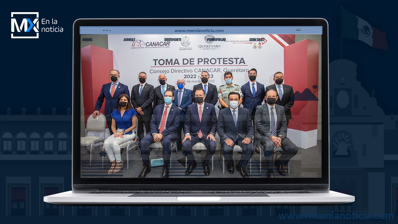 Toma protesta Consejo Directivo de la CANACAR Querétaro 2022-2023