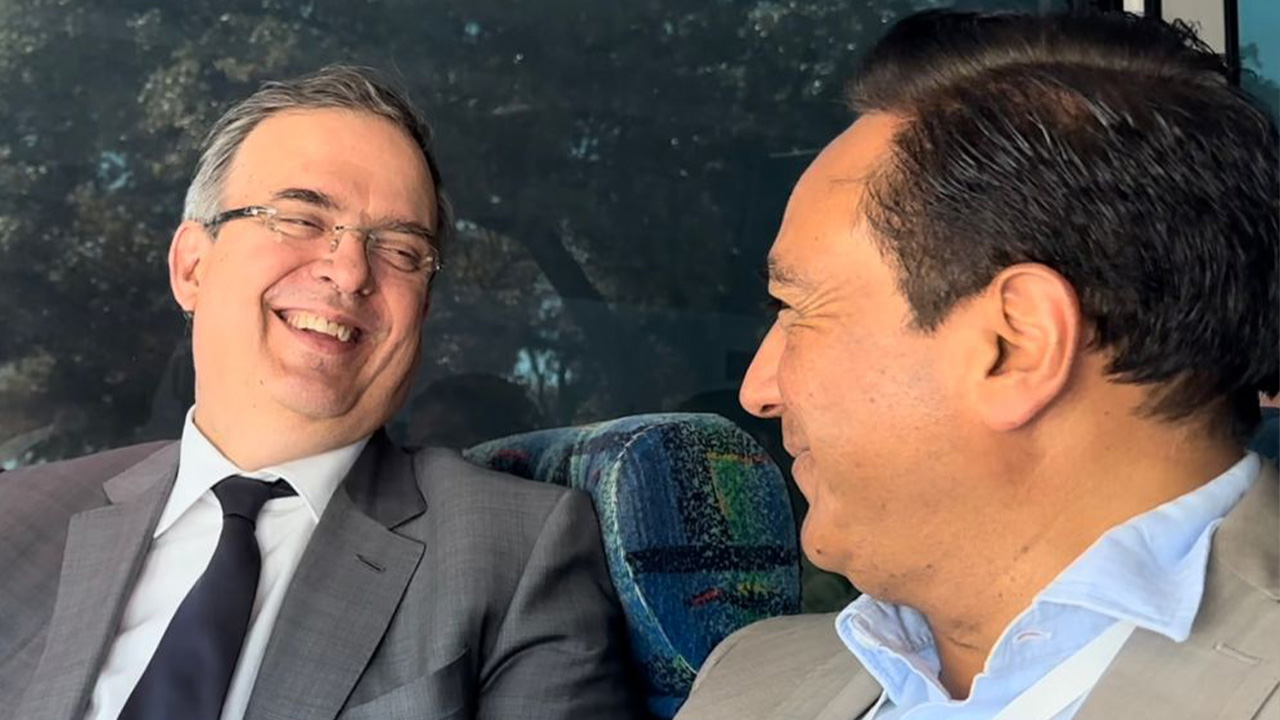 Comparte Marcelo Ebrard con Jorge Corichi estrategia de seguridad exitosa