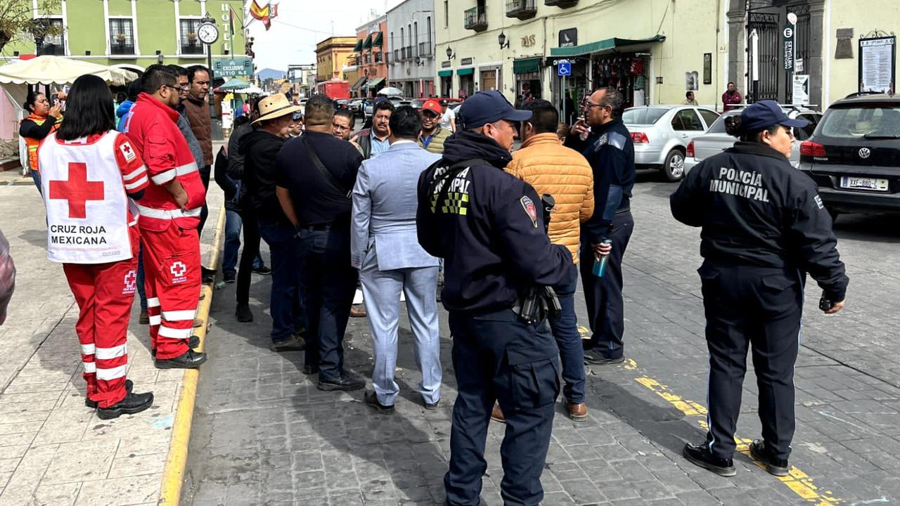 Supervisan autoridades seguridad del encierro de toros en Huamantla