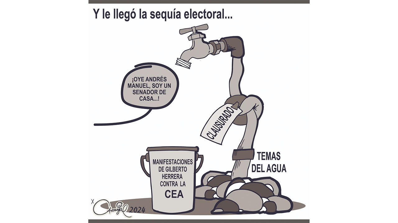 Y le llegó la sequía electoral a Gilberto Herrera