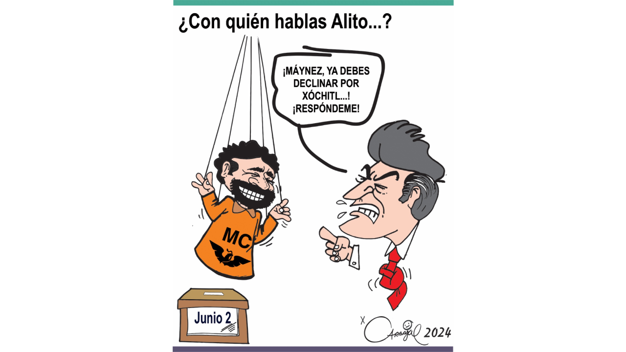 ¿Con quién hablas Alito...?