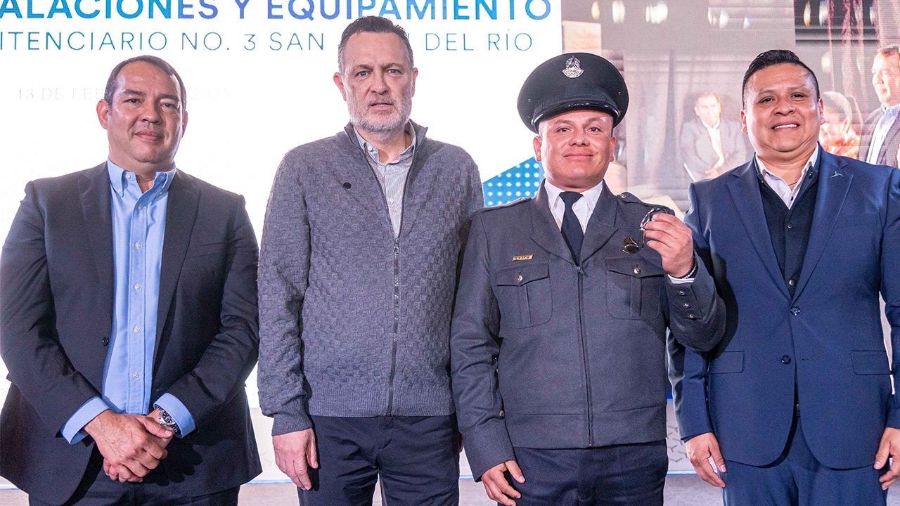 Entrega Gobernador instalaciones y equipamiento en el Centro Penitenciario No.3 de San Juan del Río