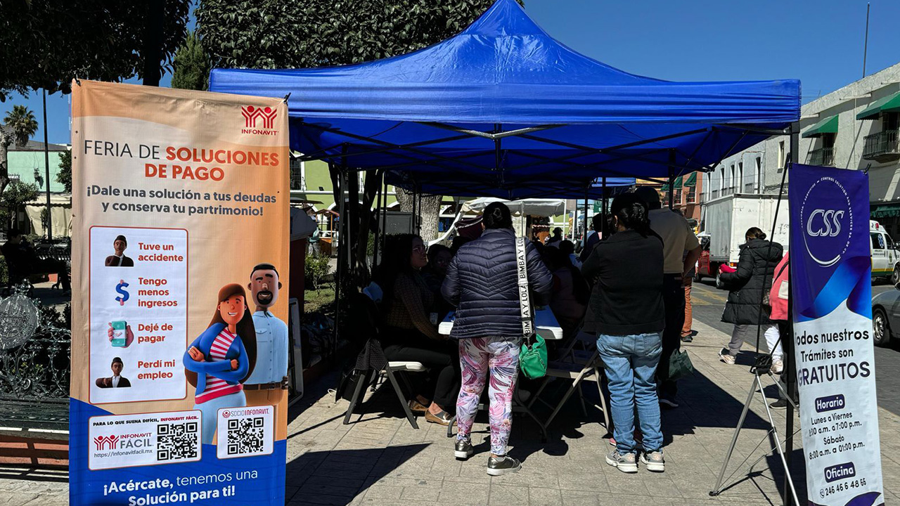 Infonavit realizará ferias de cartera en Tlaxcala