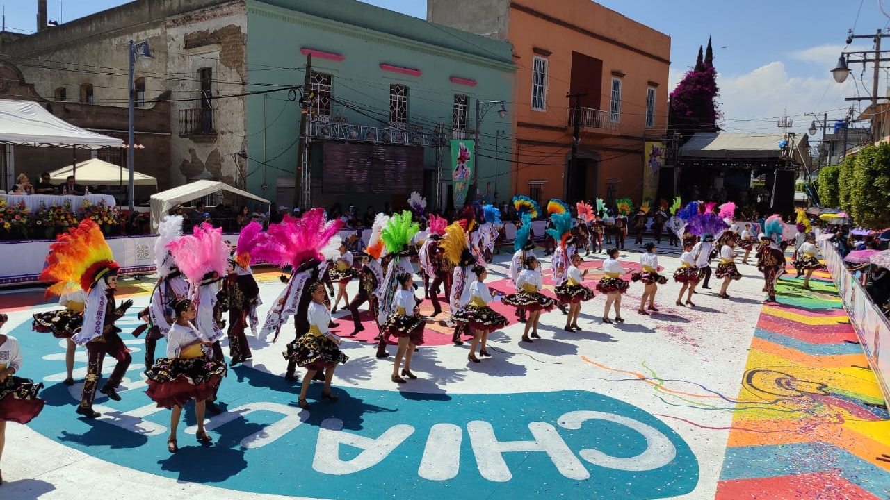 Se lucen camadas en Carnaval Chiautempan 2025