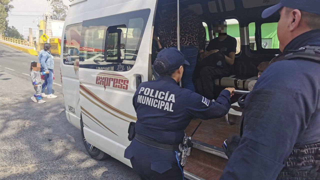 Implementa Seguridad Pública de Totolac el operativo “Pasajero Seguro” para reforzar la tranquilidad ciudadana