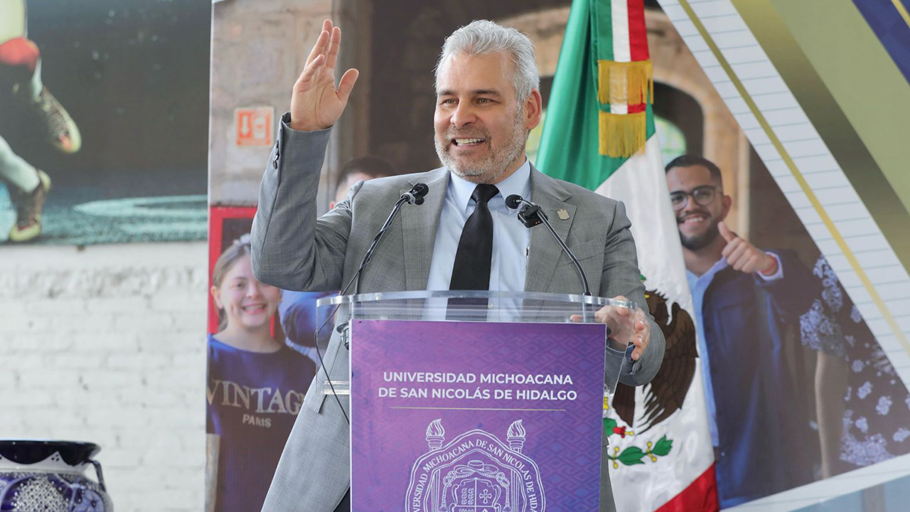 Anuncia Bedolla instalación de campus Zacapu de la UMSNH
