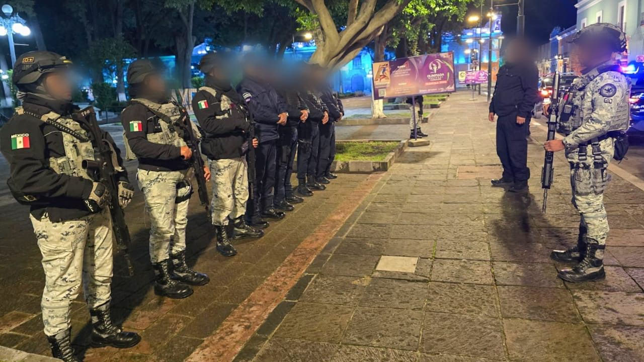 Guardia nacional y policía capitalina realizan operativo coordinado preventivo el fin de semana