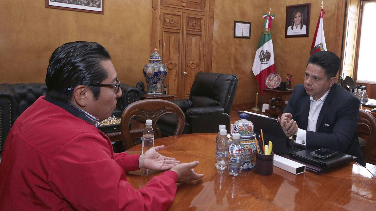 Alcalde de Totolac fortalece vínculos institucionales con el Secretario de Gobierno