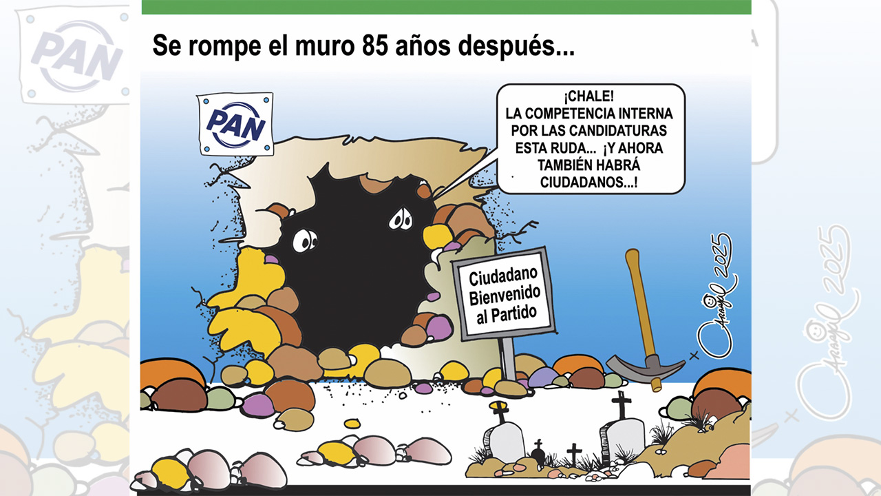 Se rompe el muro 85 años después