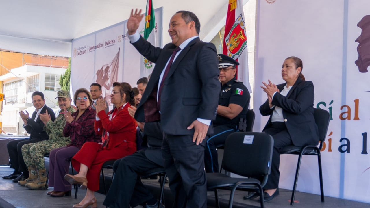 Apizaco es sede de la estrategia nacional "sí al desarme, sí a la paz" en Tlaxcala