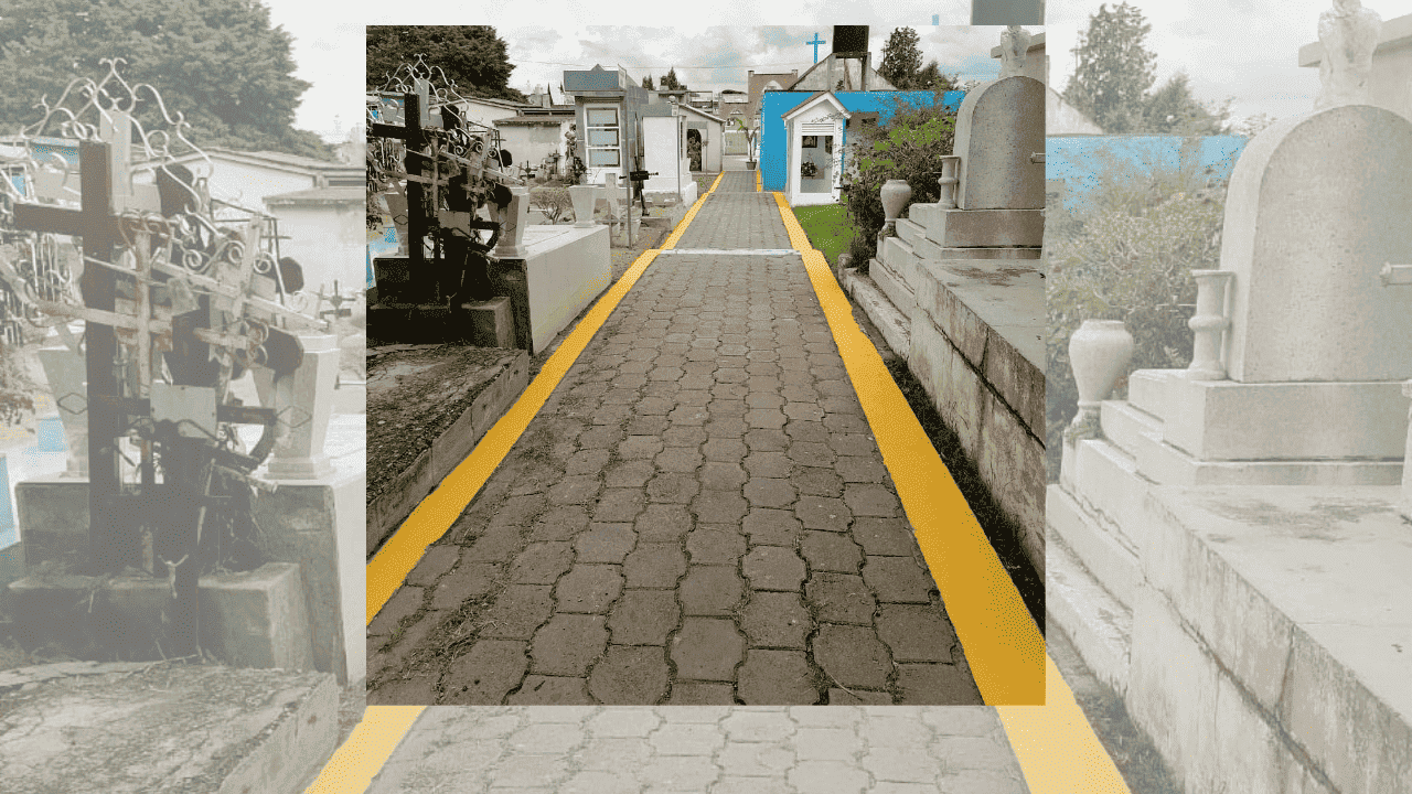 El ayuntamiento de Apizaco realiza mantenimiento e implementa operativo en el panteón municipal