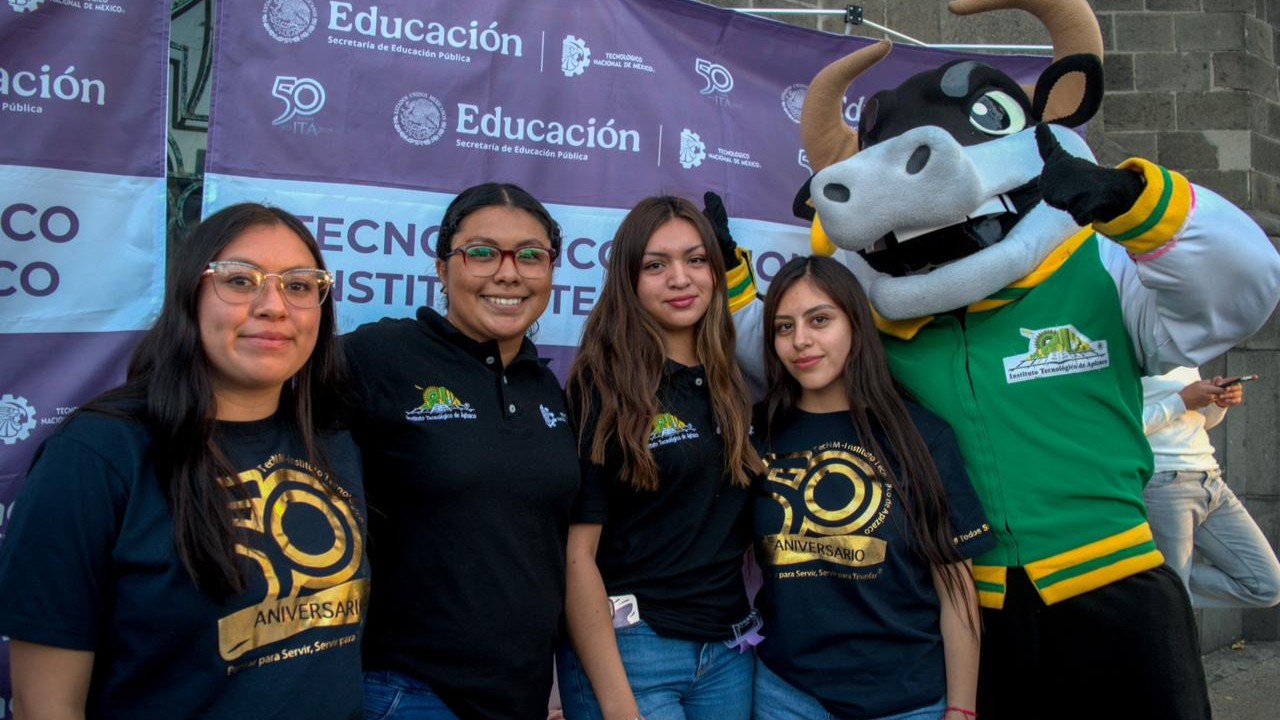 Gobierno de Javier Rivera celebra el 50 aniversario del Instituto Tecnológico de Apizaco