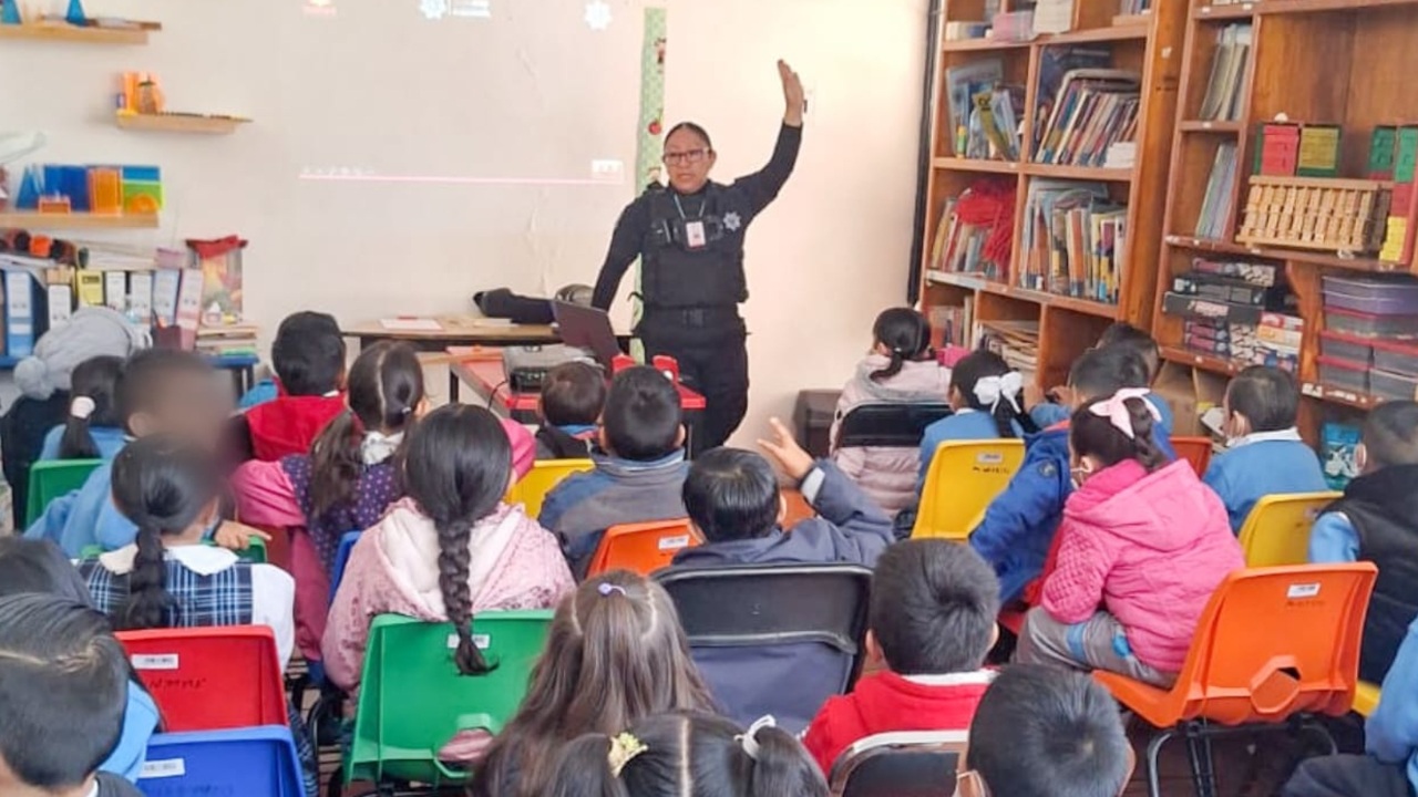 Acerca Gobierno Municipal de Tlaxcala estrategias para la sana convivencia a estudiantes de primaria