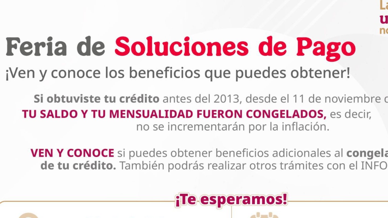 Tendrá Apizaco feria de soluciones Infonavit en beneficio de acreditados del Norte de Tlaxcala