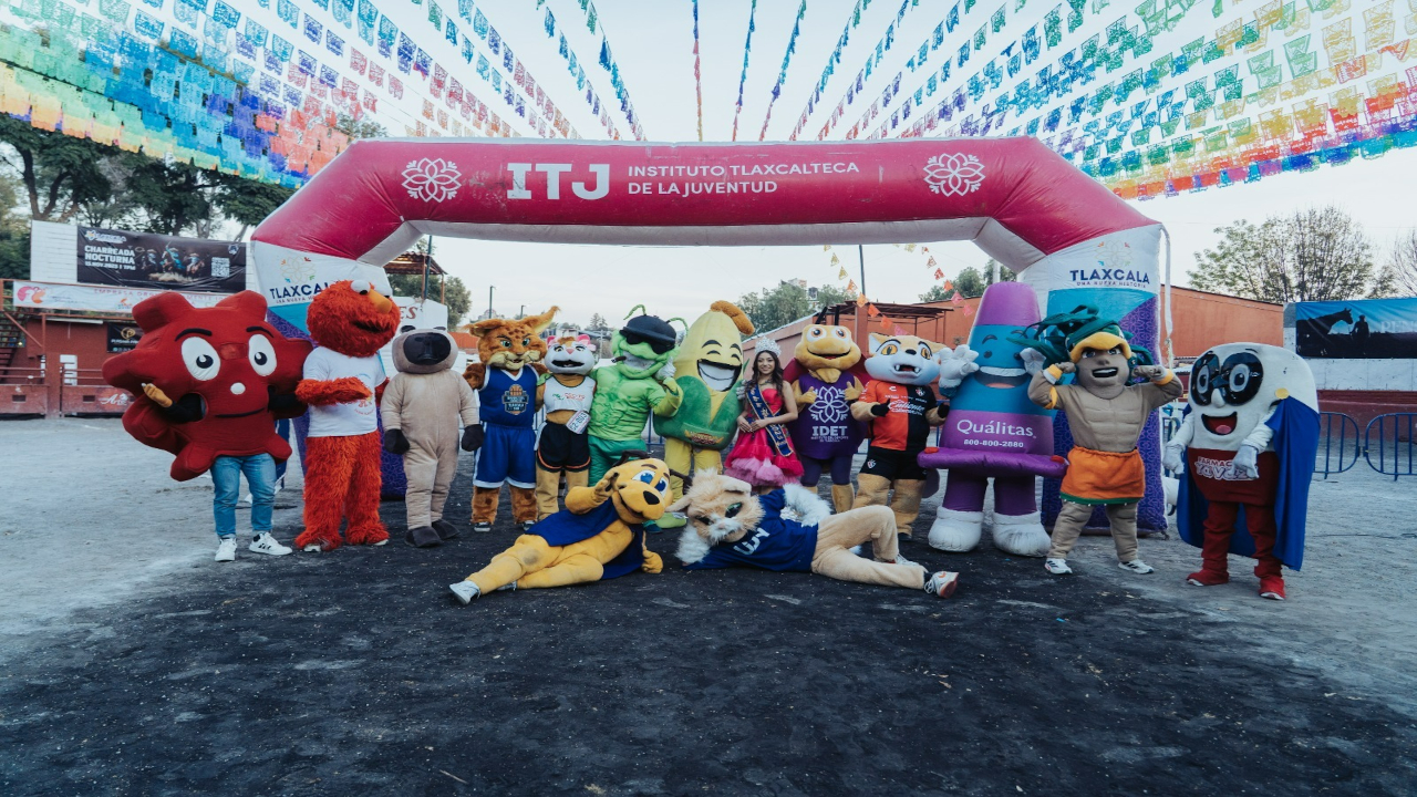 Segunda Carrera De Botargas Llena De Color Y Diversión A “Tlaxcala, La Feria De Ferias 2025”