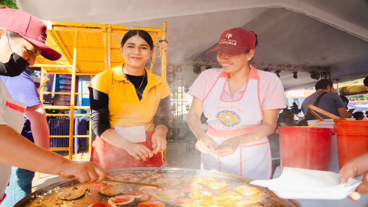 El Sabor De Tlaxcala Brilló En El Festival Del Maíz De La "Feria De Ferias 2025"