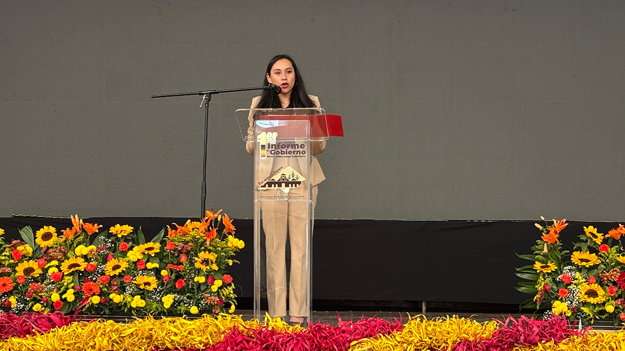 Ixtenco hace historia: Aline Lazo Caballero, la alcaldesa más joven de Tlaxcala, presentó su primer informe de gobierno