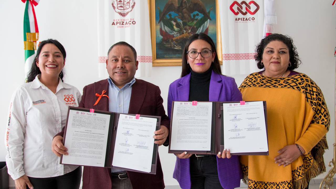 El Ayuntamiento de Apizaco fortalece la protección de las mujeres en colaboración con la sociedad civil