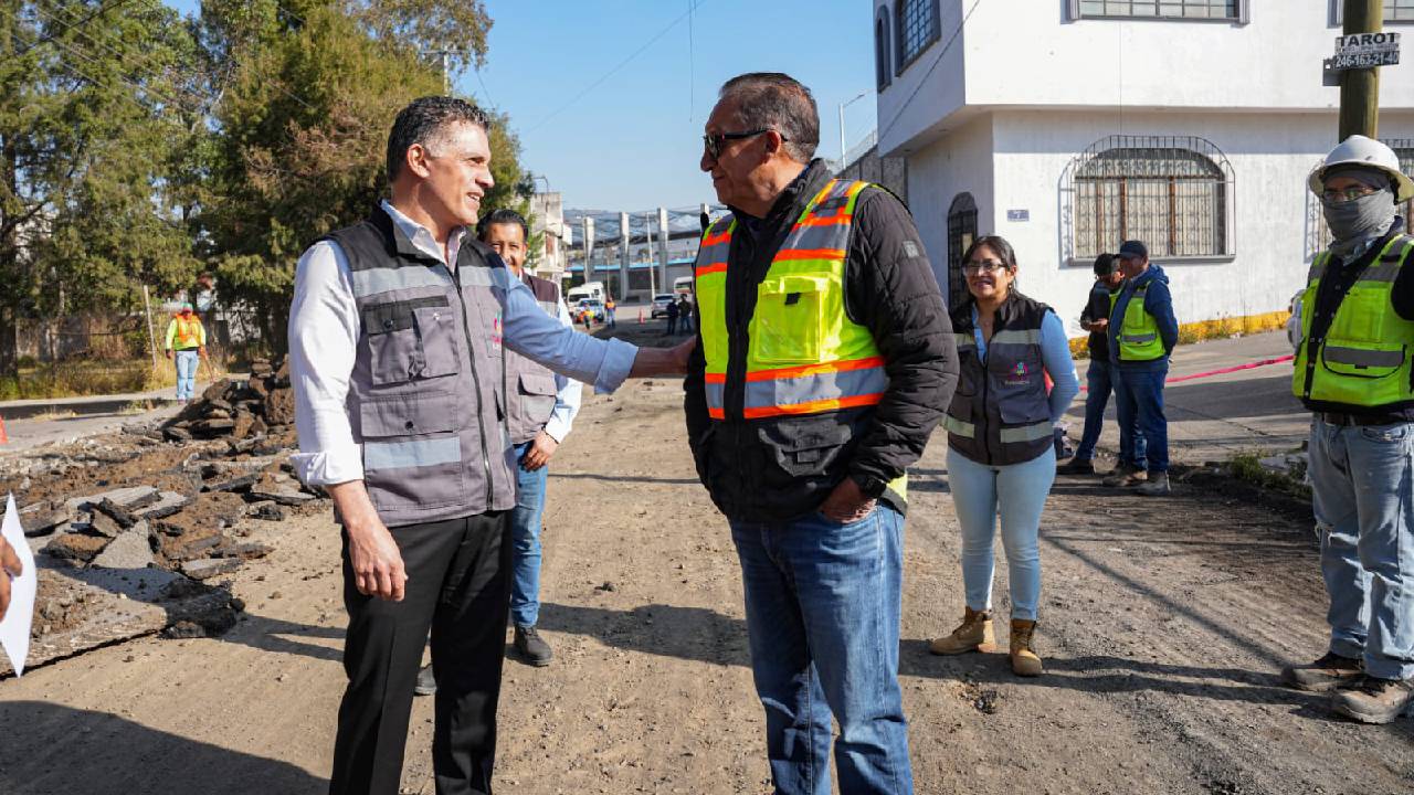 Gracias a gestiones mejoramos la calle 12 de la Loma Xicohténcatl: Alfonso Sánchez García