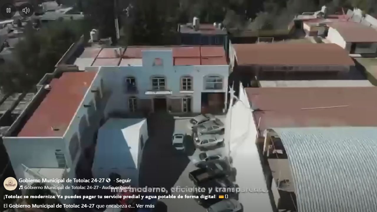 Totolac habilita portal digital para pago de predial y agua potable