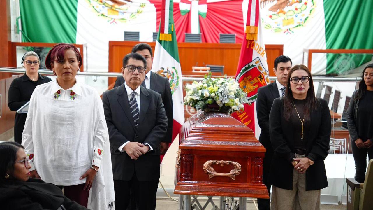 Rinde Congreso de Tlaxcala homenaje póstumo a ex legislador Nahum Atonal Ortiz