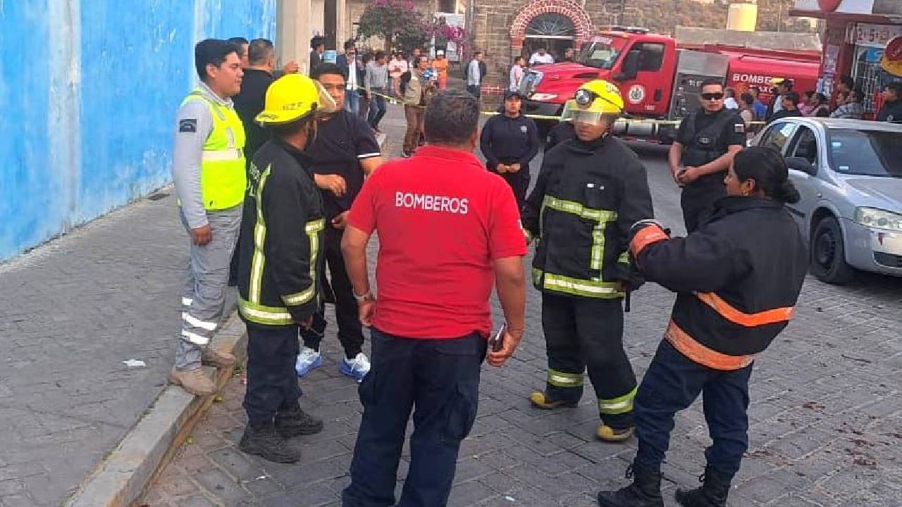 Protección Civil Municipal de Tlaxcala colabora en atención a heridos por explosión en Totolac