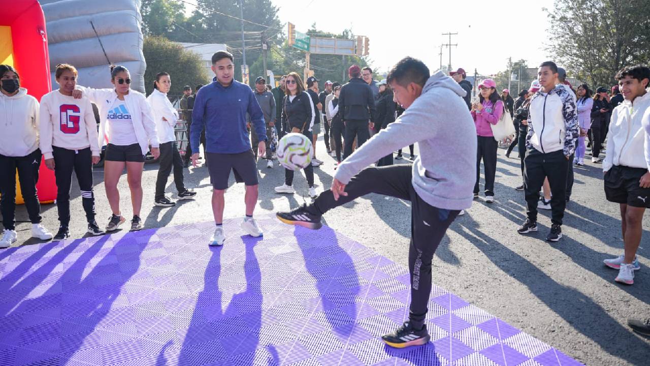 Alcalde Alfonso Sánchez García invita a la segunda edición de “Muévete Tlaxcala” que tendrá temática futbolera