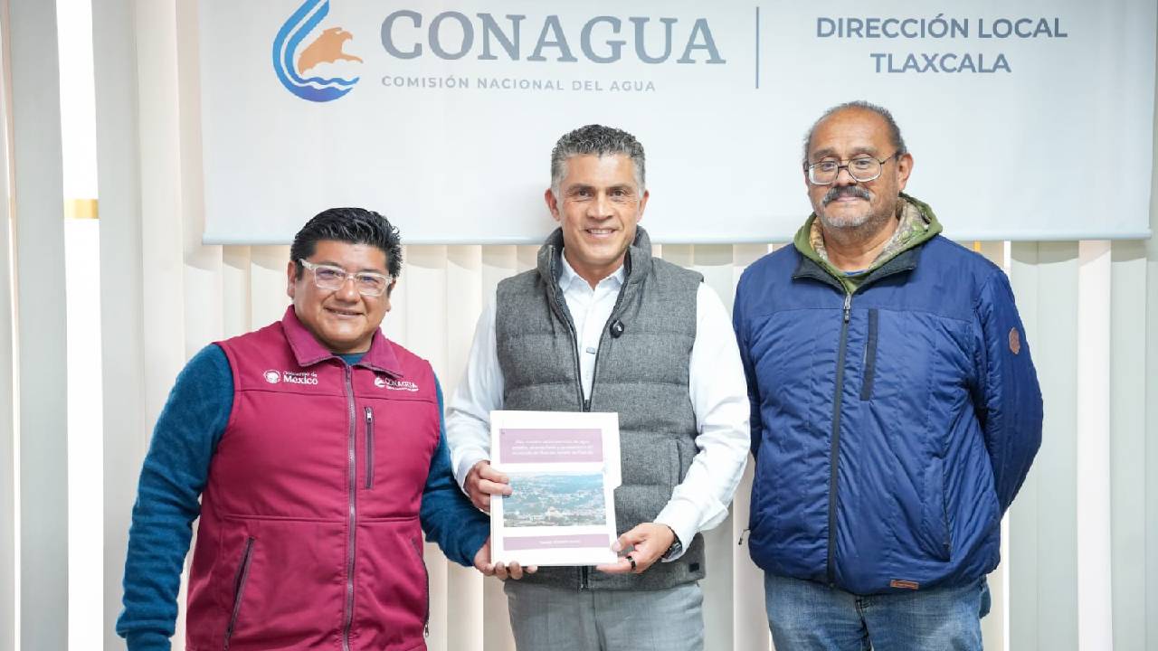 Alcalde Alfonso Sánchez García firma con la Conagua plan estratégico en materia de agua y saneamiento