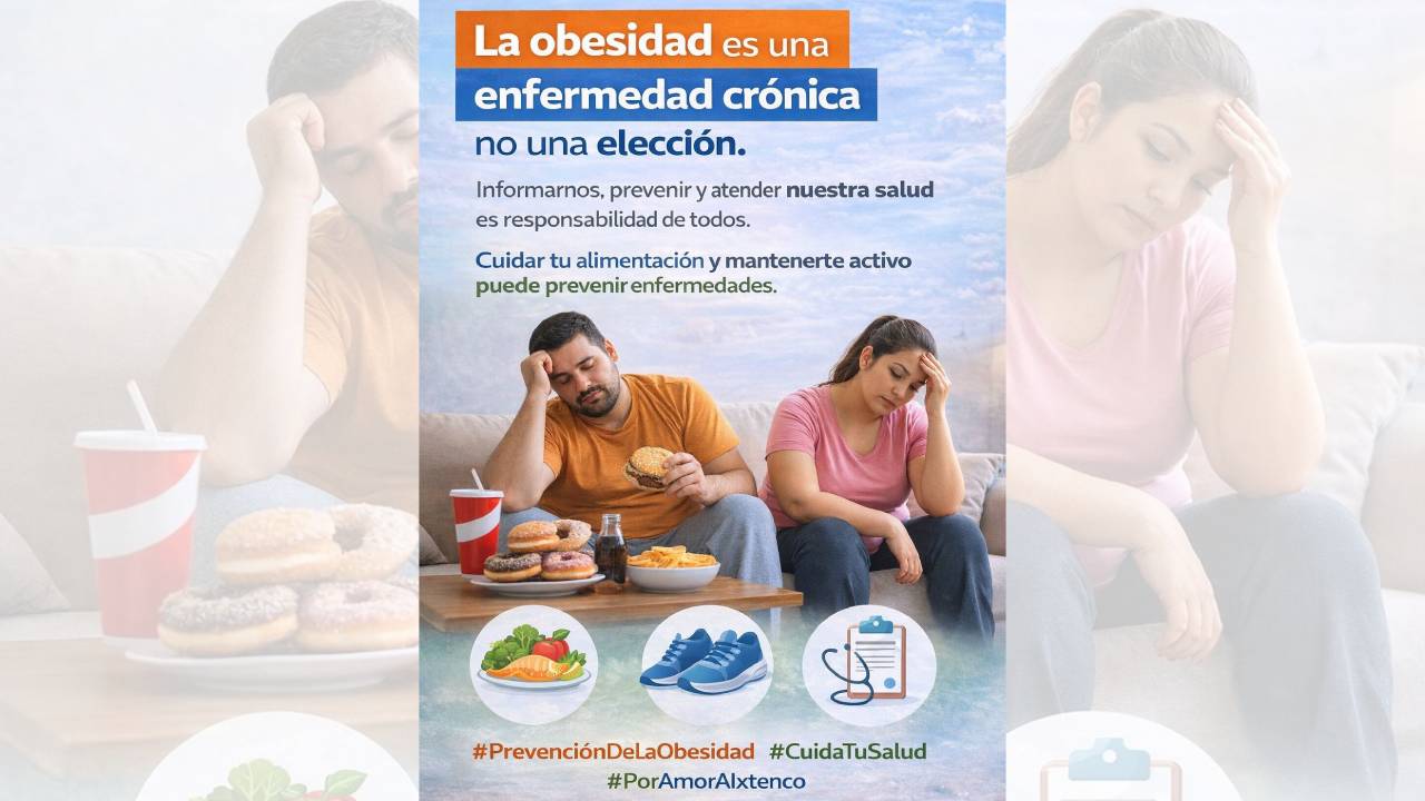 Ixtenco participa en campaña de prevención en el marco del Día Mundial de la Obesidad
