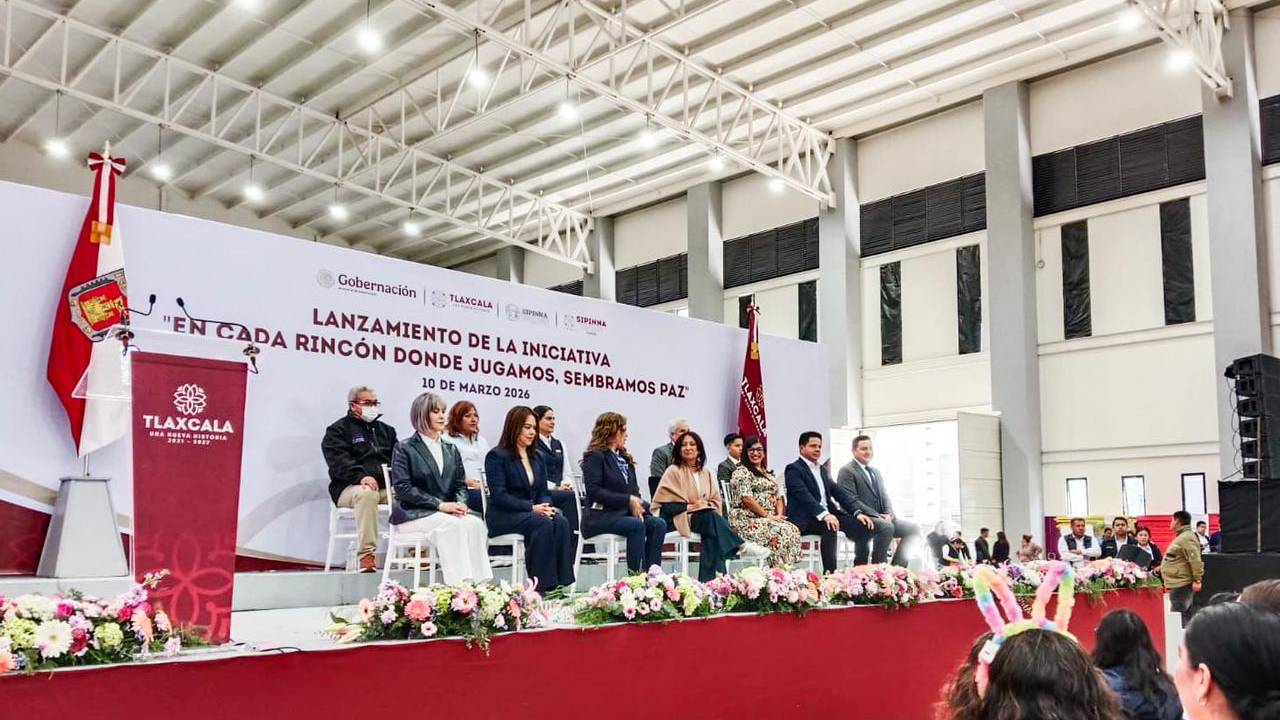 Ayuntamiento de Tlaxcala participa en presentación de la iniciativa “En cada rincón donde jugamos, sembramos paz”
