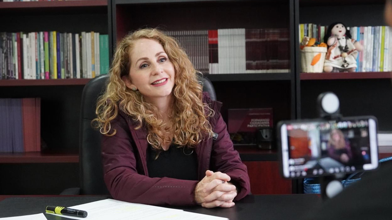 Marcela González respalda el “Plan B” de la reforma electoral para consolidar un sistema más austero y democrático