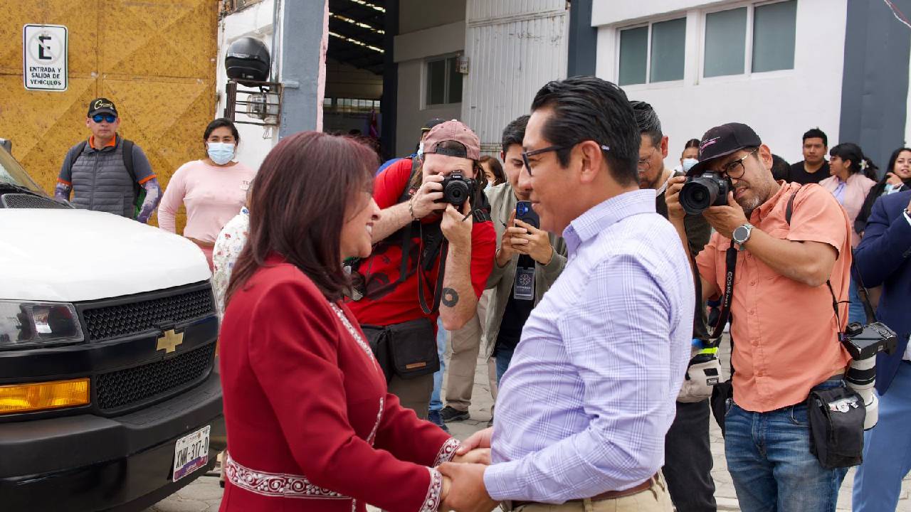 Trabajo coordinado entre Gobierno del Estado y Totolac impulsa obras clave en el municipio.