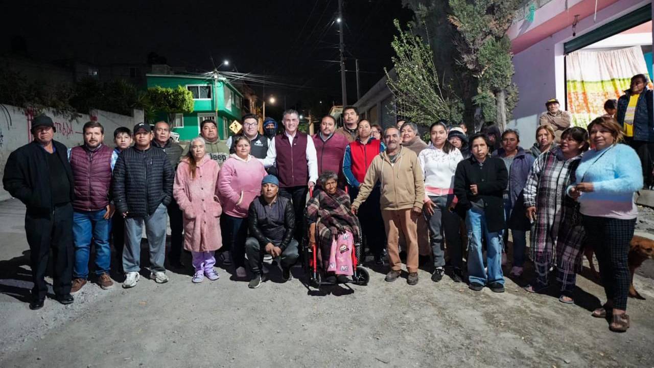 Alfonso Sánchez García da resultados con más territorio y menos escritorio a vecinos de la zona centro y La Loma Xicohténcatl