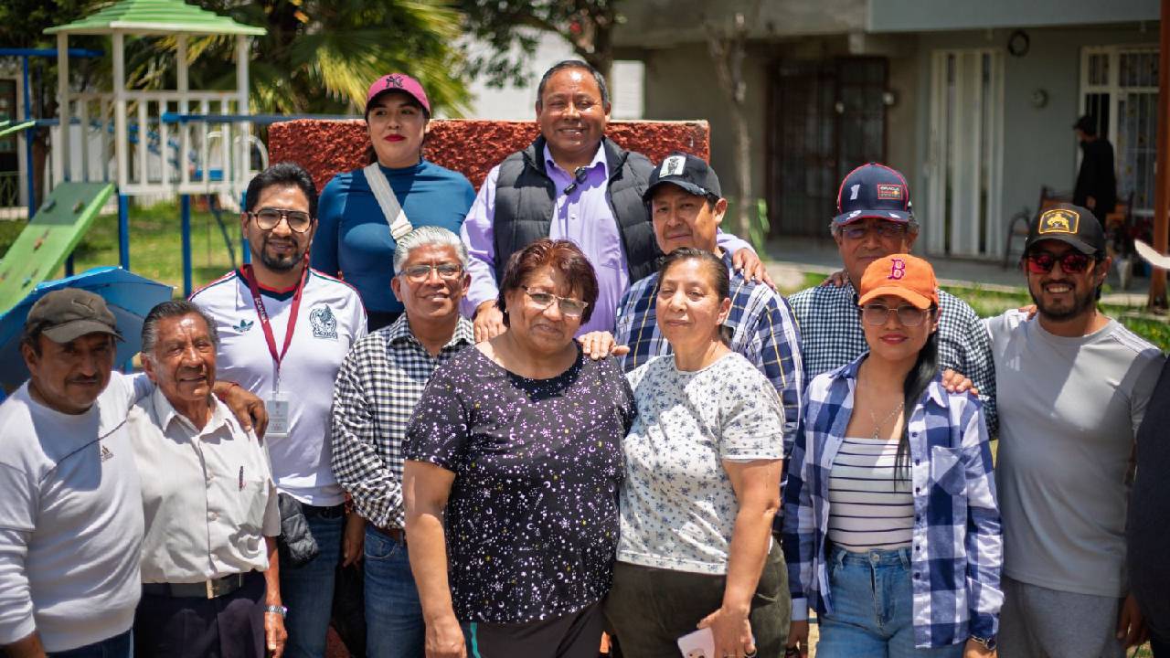 Con drenaje, seguridad y mejoramiento urbano, Javier Rivera lleva transformación a San Rafael Atlixtac