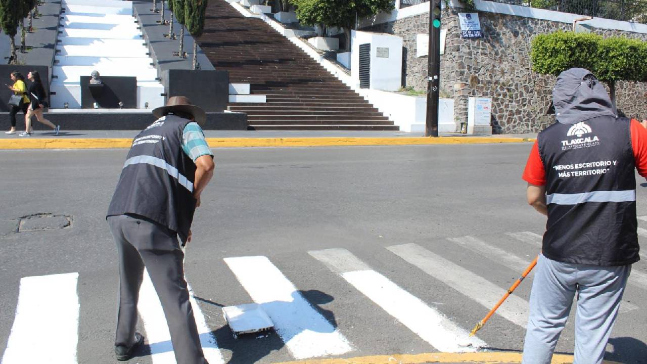 Ayuntamiento de Tlaxcala lleva a cabo acciones para alistar el sendero seguro: camino hacia Emiliano Zapata