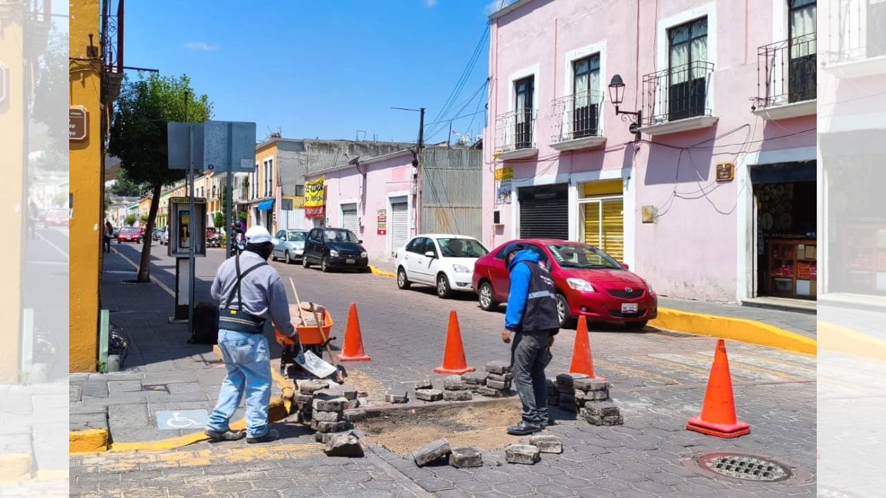 Gobierno de Alfonso Sánchez García rescata vialidades con obras de atención inmediata