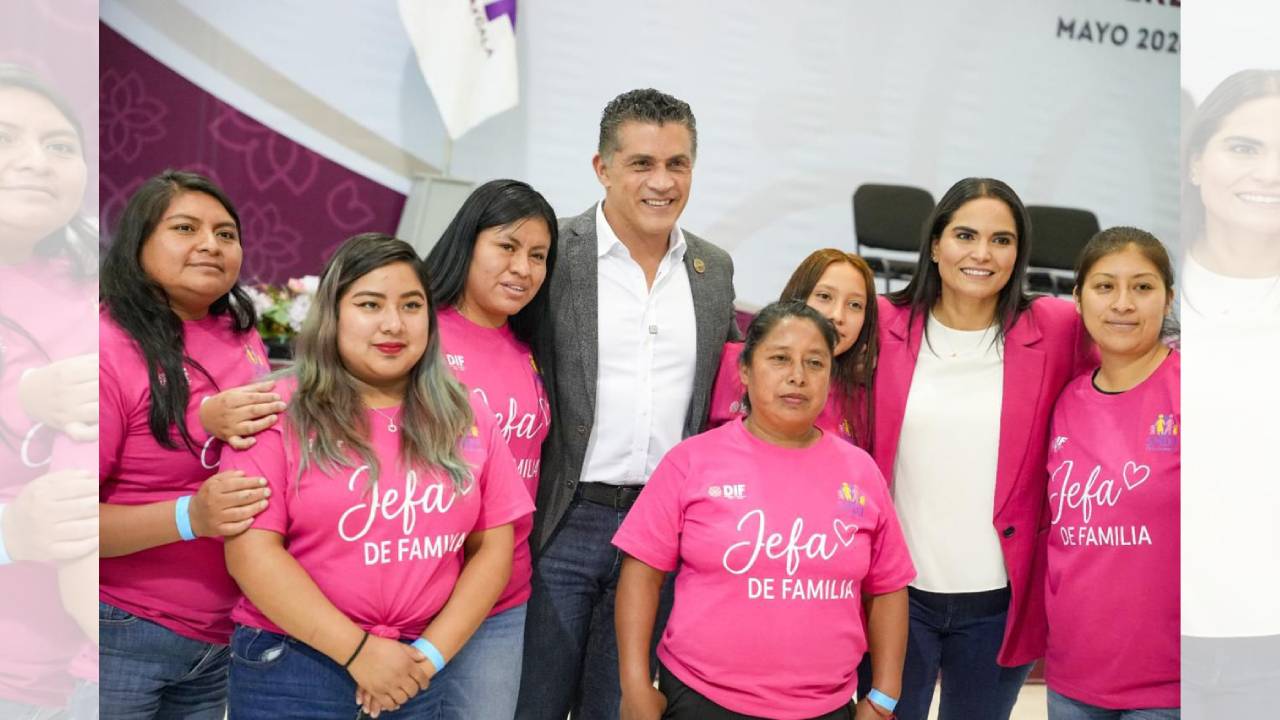 Reconoce Alfonso Sánchez García a mujeres jefas de familia como motor del desarrollo de Tlaxcala