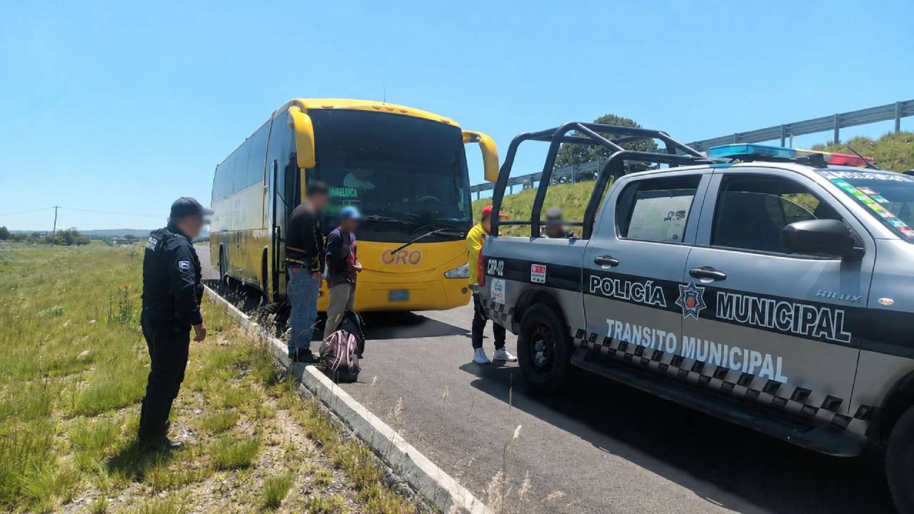 Operativo “Pasajero Seguro” blinda a usuarios del transporte público en Ixtenco