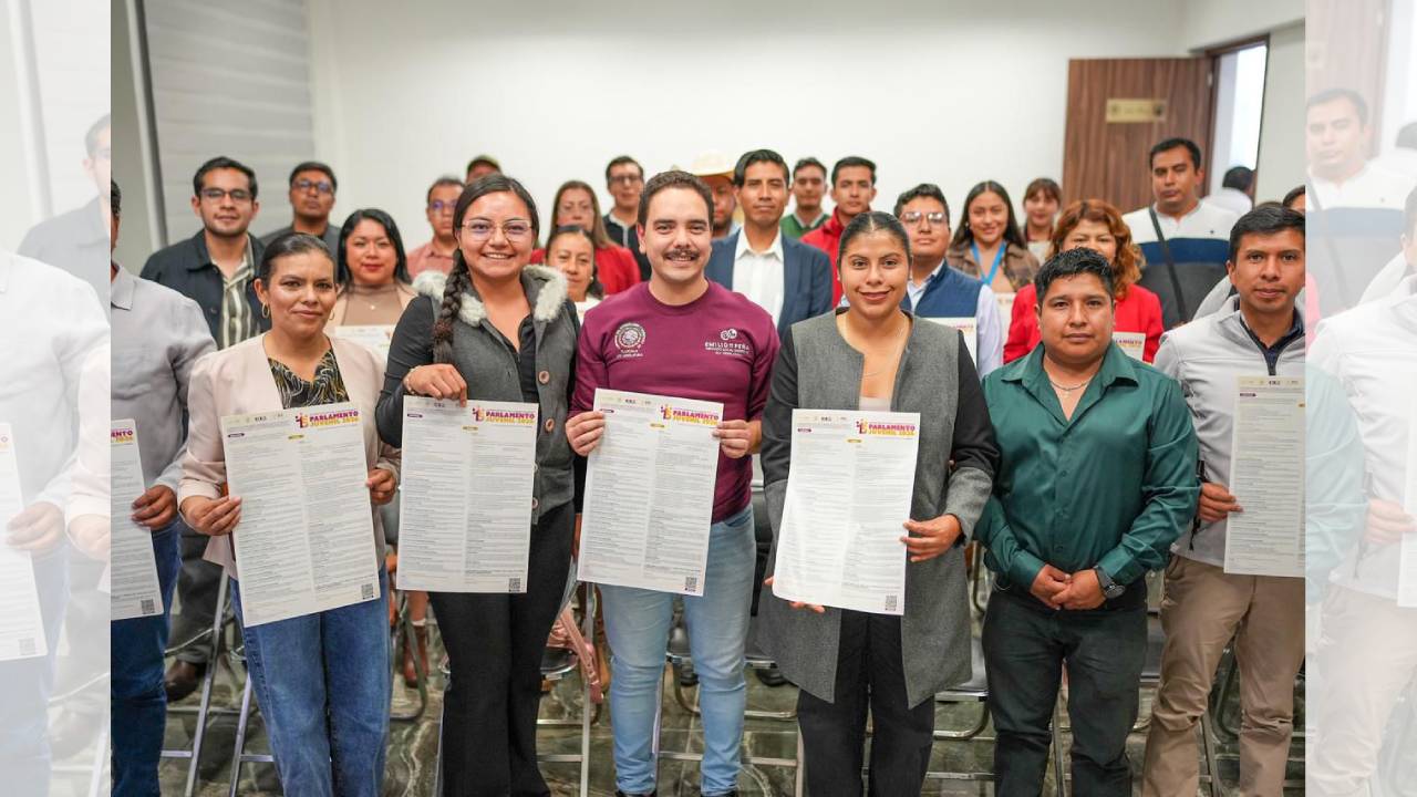 Hoy concluye el registro para participar en el XV Parlamento Juvenil: Emilio De la Peña