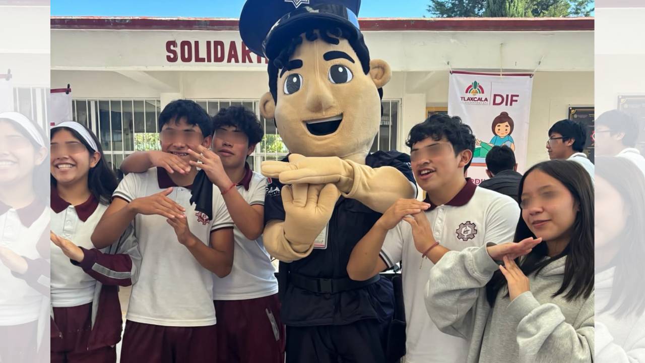 Lleva SMDIF de Tlaxcala Carrusel de servicios a estudiantes en la Joya para fortalecer entornos seguros y libres de violencia