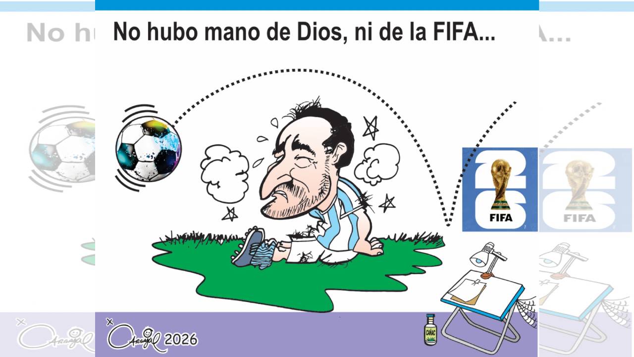 No hubo mano de Dios, ni de la FIFA