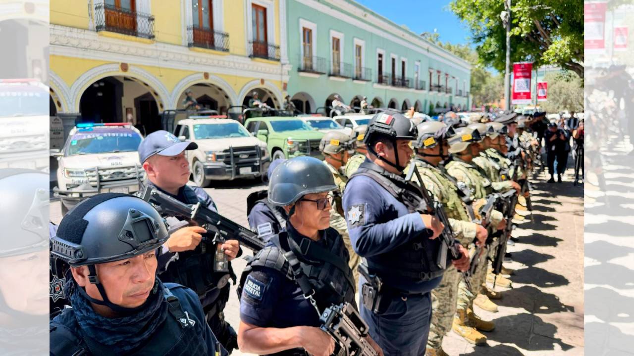 Fortalecen ayuntamiento de Tlaxcala, Gobierno del Estado y Fuerzas Federales la Seguridad con operativo “Cero Tolerancia