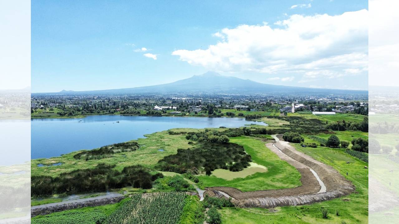 Ayuntamiento de Tlaxcala avanza en la recuperación de la Laguna de Acuitlapilco