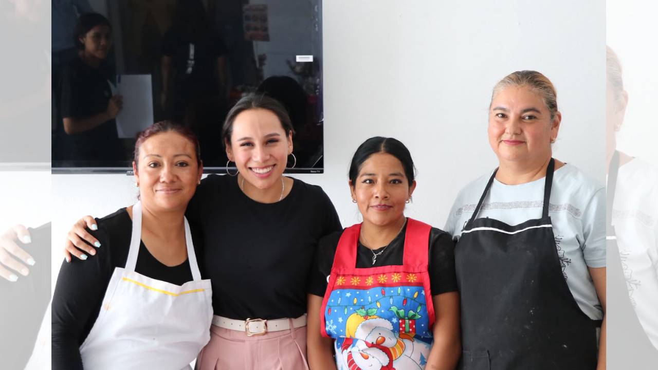 Mujeres de Ixtenco culminan exitosamente curso de chocolatería