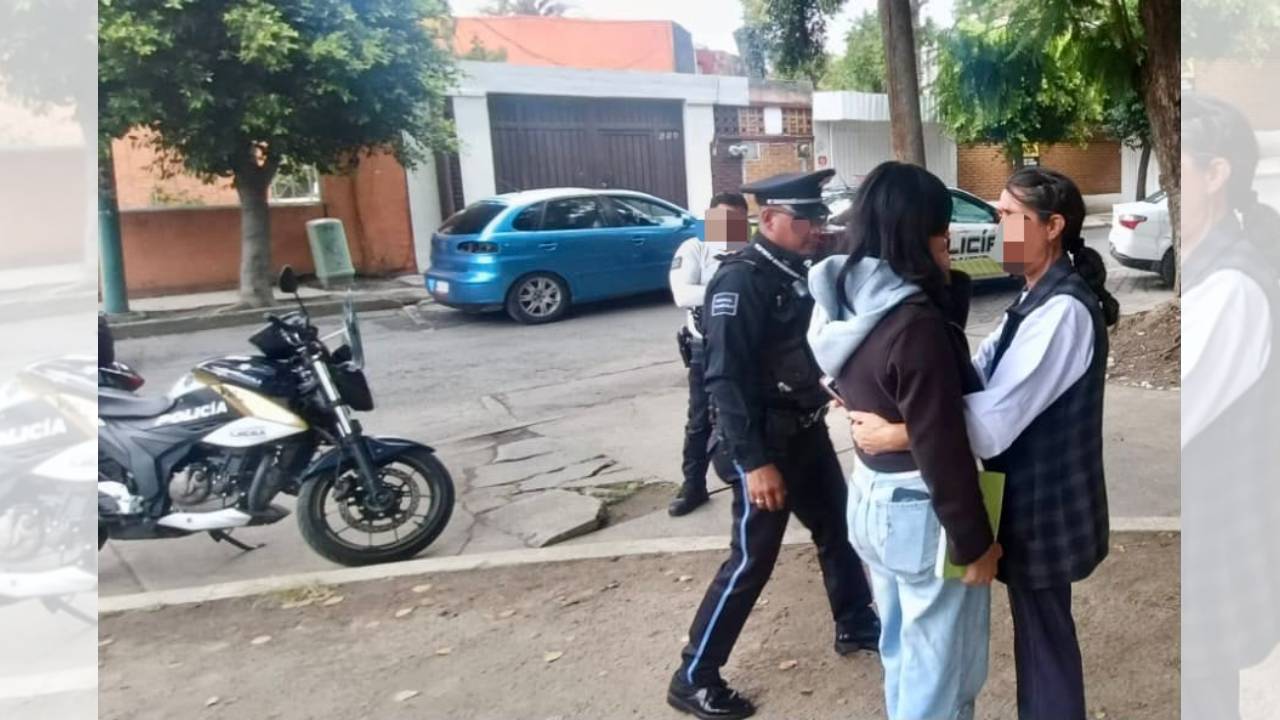 Frustra policía municipal de Tlaxcala intento de secuestro virtual y rescata sana y salva a una adolescente #Tlaxcala